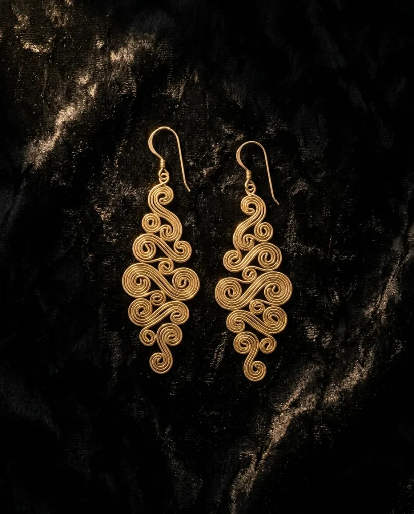 Onda Drop Earrings