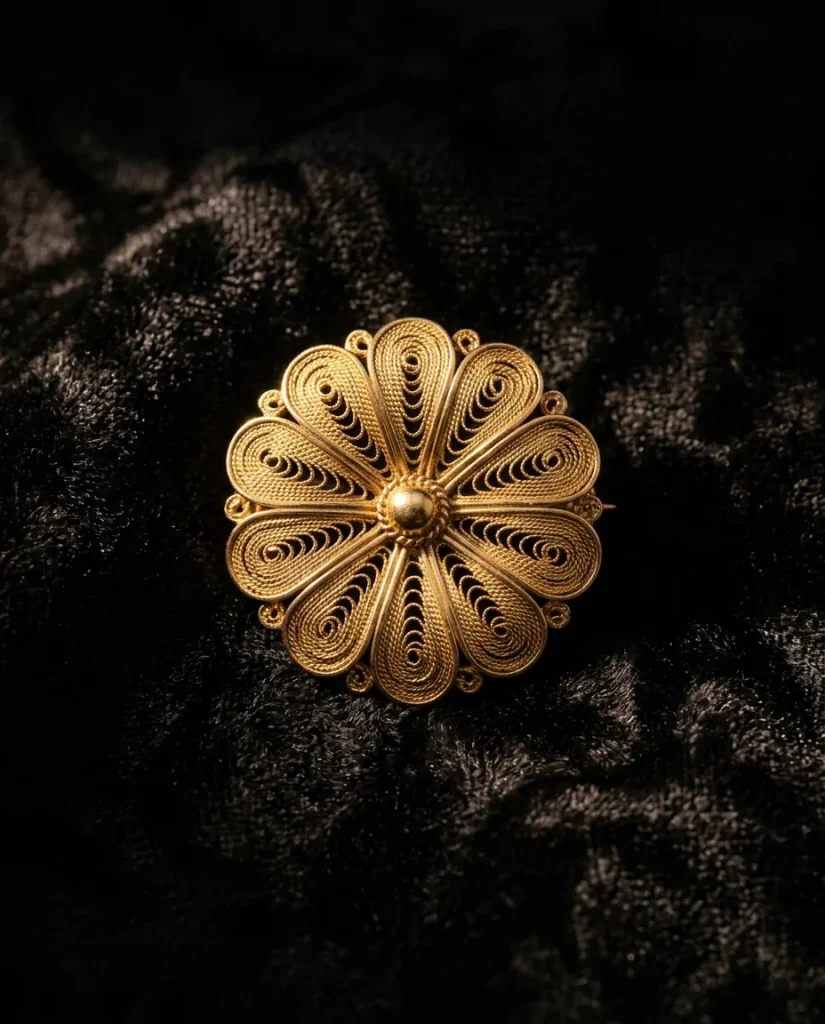 Rosette Brooch
