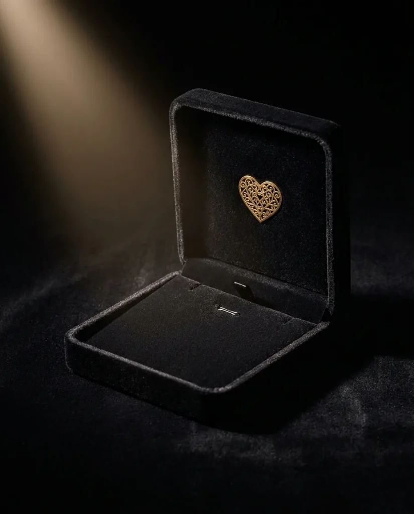 Velvet Necklace Box